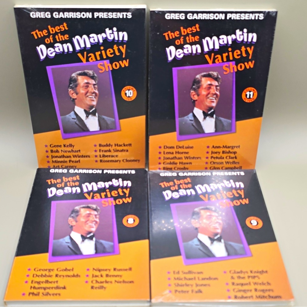 Greg Garrison Best of the Dean Martin Variety Show DVD Vol 8-11 (2003) 8,9,10,11